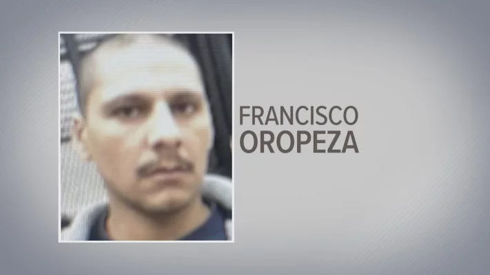 Francisco Oropeza, suspect in the mass shooting in Cleveland, Texas, on April 29, 2023, is shown in this photo released by the San Jacinto County Sheriff's Office.