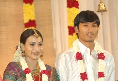 Dhanush and Aishwarya tied the knot in a traditional South Indian ceremony in 2004