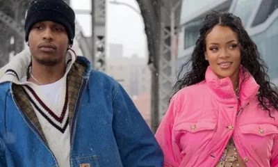 Rihanna and her boyfriend A$AP Rocky