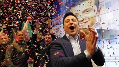Zelensky won election with 73 per cent of the vote in 2019