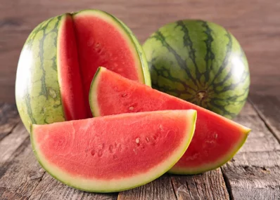 Watermelon is a good source of potassium