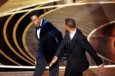 Will Smith slapped Rock across the face