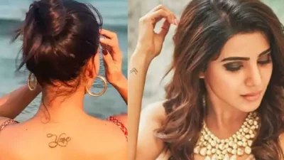 Samantha had a total of three tattoos on her body