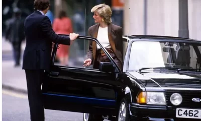 Diana preferred to drive her own car, with a member of her security team in the passenger seat