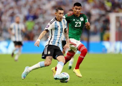 Argentina defeated Mexico in FIFA World CUP