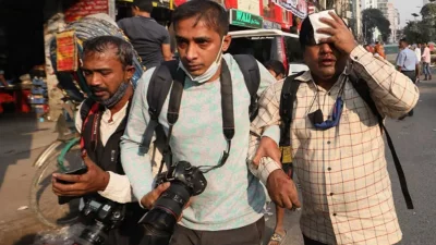 Injured journalists