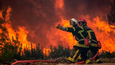 Devastating forest fires have increased around the world in recent years. Photo: Collected